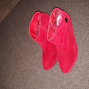 Red Boots with Heels